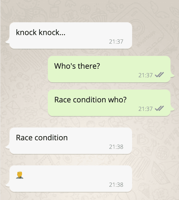 React race condition bug